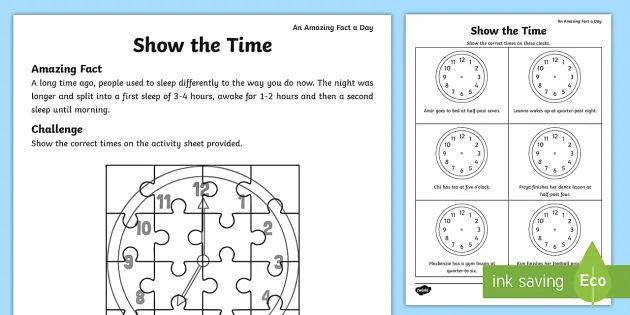 show the time o clock half past quarter to quarter past worksheet worksheet