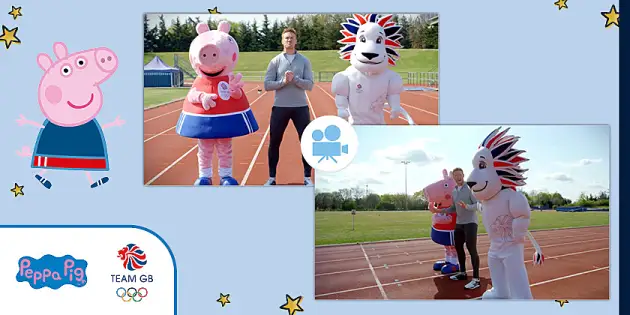 FREE! - Peppa Pig and Team GB: Jogging with Greg Rutherford