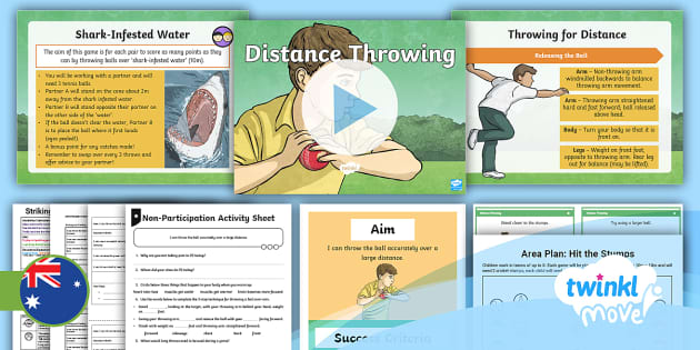 Move PE Y6 Striking and Fielding Lesson 3: Distance Throwing