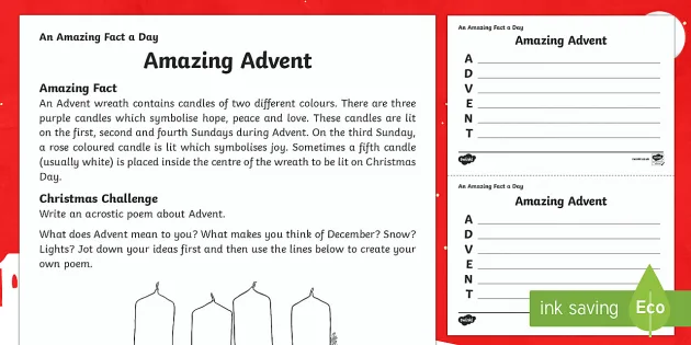 Twinkl　Advent　about　Teaching　Resource　All　Worksheet