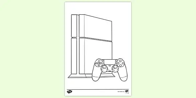 How to Draw Game Console Step by Step 