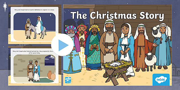 Ks1 The Christmas Story Powerpoint Teacher Made