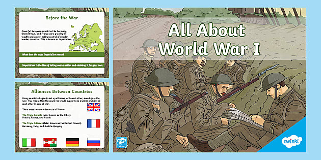 World War One PowerPoint - History Resources - Twinkl - USA