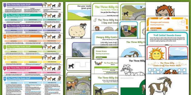 EYFS Billy Goats Gruff Planning And Resource Pack (Ages 2-4)