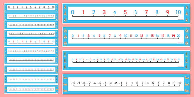 Beatrix Potter - The Story of a Fierce Bad Rabbit Number Line Pack