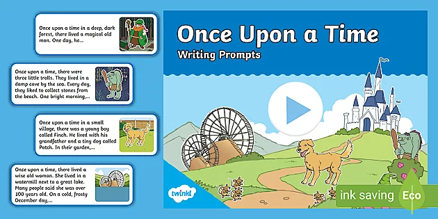 Once　Upon　Primary　Writing　a　Prompts　Time　Resources
