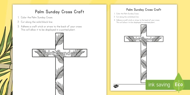 Palm Sunday Craft 