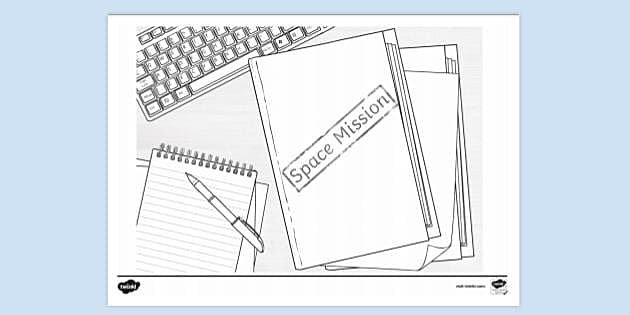 Mission Files Colouring Sheet | Colouring Sheets - Twinkl