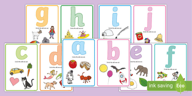 initial-sounds-odd-one-out-activity-cards-teacher-made