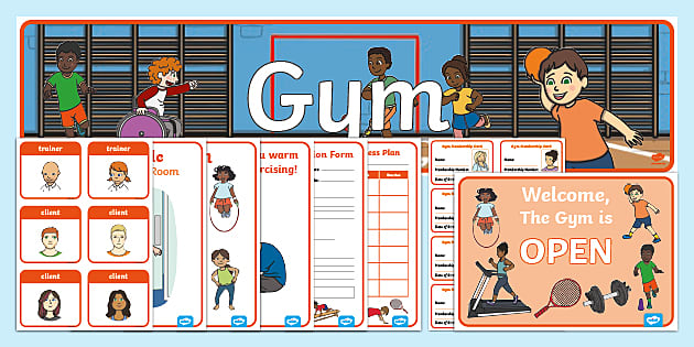 Gym English: Vocabulary for the Fitness Center - let's get in shape!