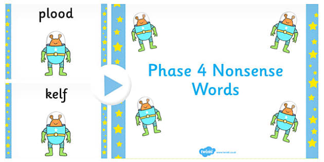 PPT - The BFG Interactive Vocabulary Nonsense Words PowerPoint