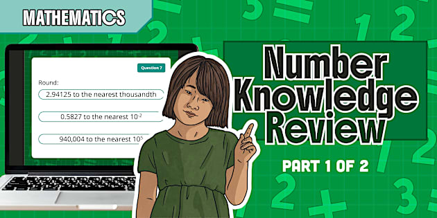 Year 8 Maths Number Knowledge Review Slideshow (1 of 2)