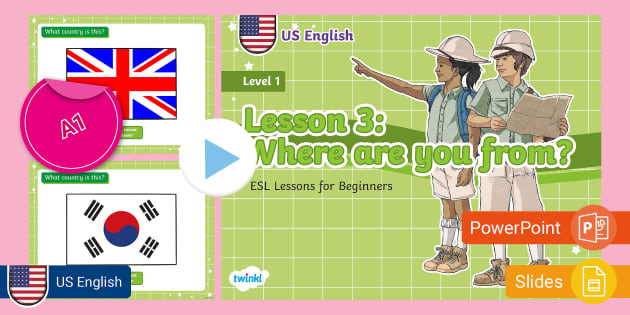 ESL Curriculum (US-English Version) Level 1, Lesson 3