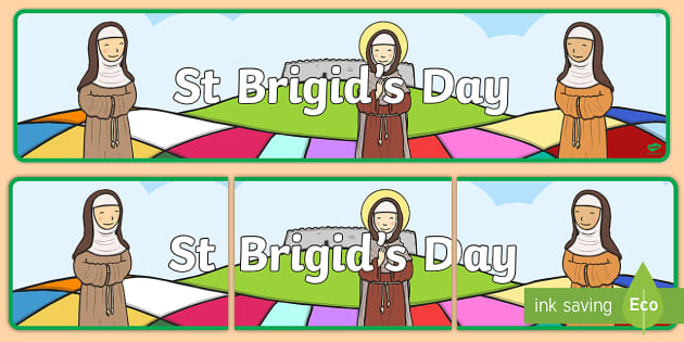 St Brigids Day Display Banner Teacher Made Twinkl