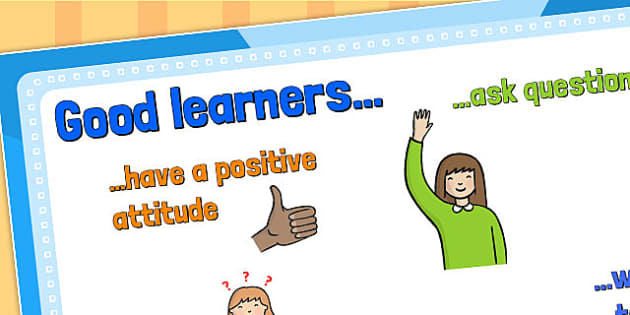 Large Good Learners Poster KS1 (teacher made)