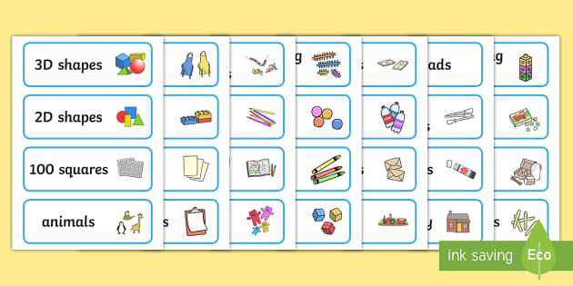 👉 Free Printable Classroom Resource Labels - Teacher Resources