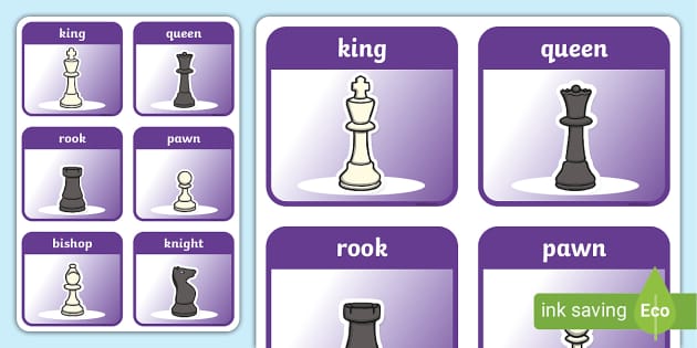 Chess Piece Names & How They Move (Downloadable Cheat Sheets) in 2023