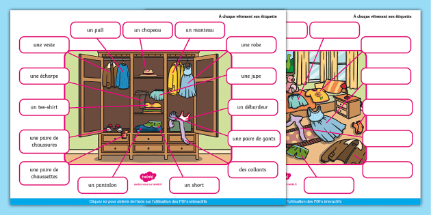 Étiquettes de vêtements pour enfants -  France