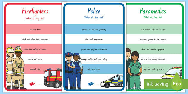 Emergency Information Display Posters (teacher made)