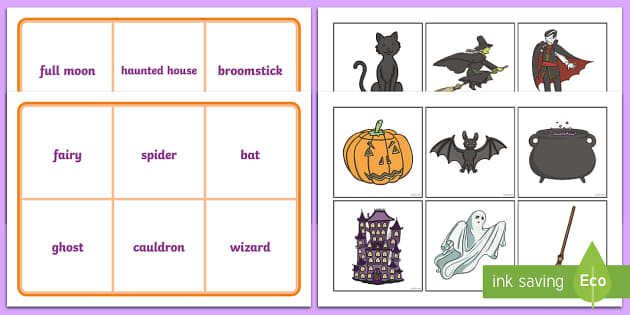 Halloween Bingo Printable