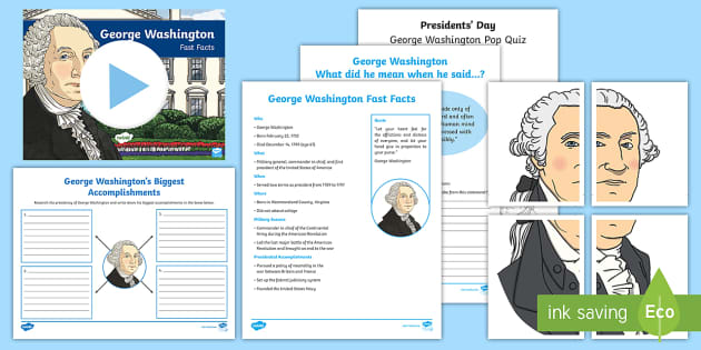 Downloadable George Washington Teaching Pack | Twinkl