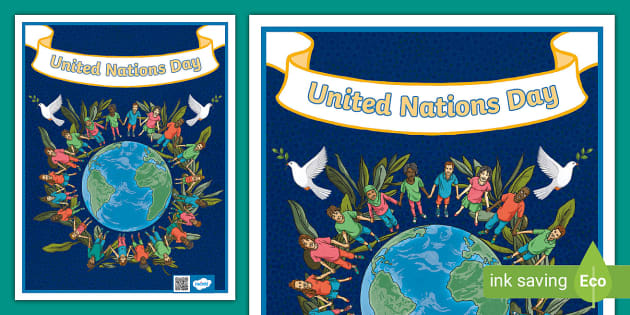 United Nations Day Poster | Grades 2 - 6 | Twinkl - Twinkl