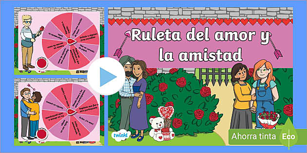 Juego - Ruleta del amor - Para relaciones a distancia en esta cuarentena