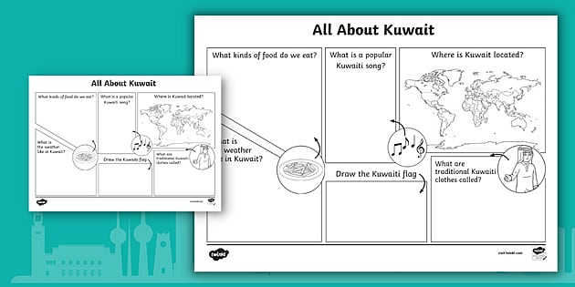 All About Kuwait - Question And Answer Activity - Twinkl