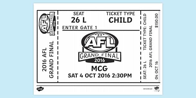 FREE AFL Logo Colouring Page Colouring Sheets Twinkl