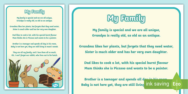 Family Poems For Kids And Community Poems Booklet PDMU | lupon.gov.ph
