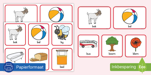 Graad R Klanke Flitskaarte B (teacher Made) - Twinkl