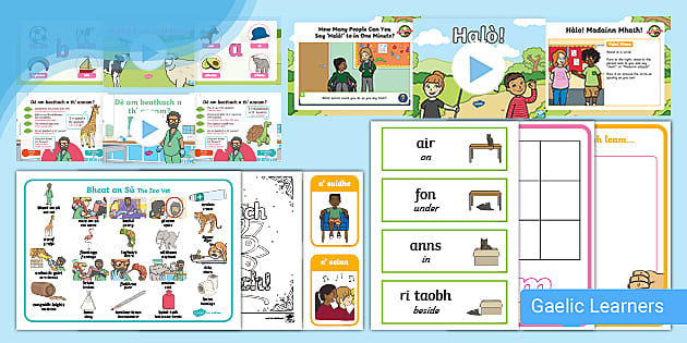 Free Taster Pack for Gaelic Learners (teacher made) - Twinkl