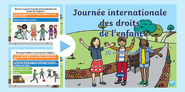 Powerpoint : Journée Internationale Des Droits De L'enfant