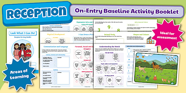 Starting Reception Booklet.pdf * NEW * Reception On-Entry Baseline Activity Booklet | Twinkl