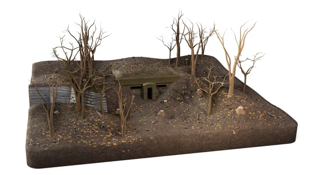 3D Model: First World War - Bunker (Hecho por educadores)