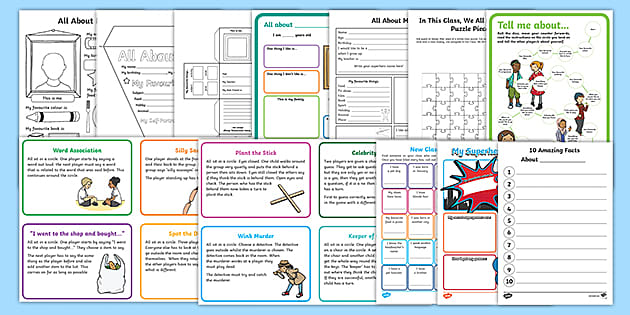 Ice breaker questions: KS2 transition activity