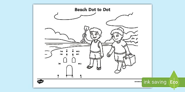 free-beach-dot-to-dot-printable-activities-twinkl