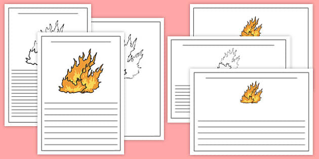 the-great-fire-of-london-flame-writing-frames-teacher-made