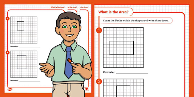 Grade 3 Math: Find the area (Hecho por educadores) - Twinkl