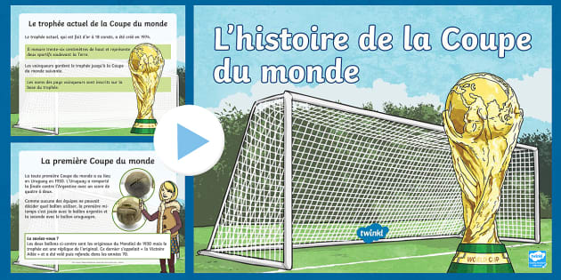 Histoire de la Coupe du Monde de Football - Twinkl