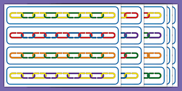  Link Pattern Cards Repeating Pattern Cards Twinkl
