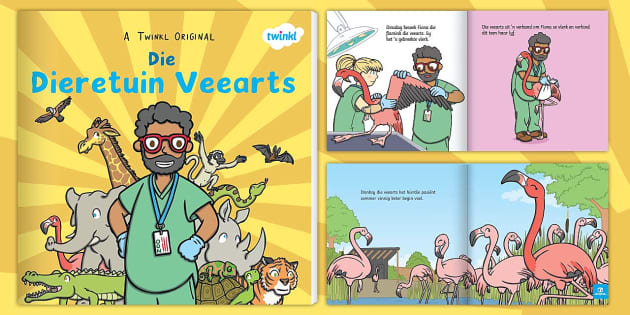 Die Dieretuin Veearts eBoek (teacher made) - Twinkl