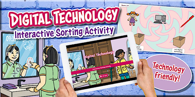 Digital Technology Interactive Sorting Activity