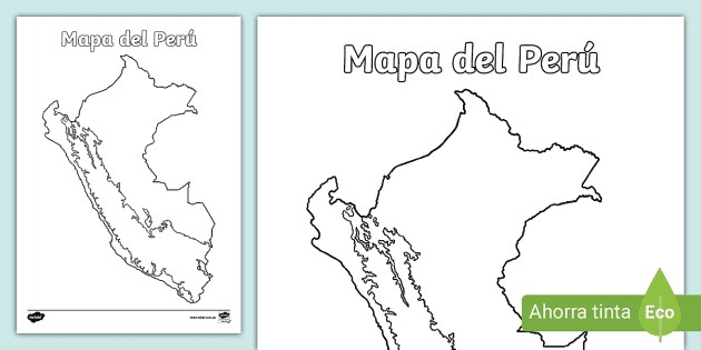 dibujos de mapas para colorear para niños