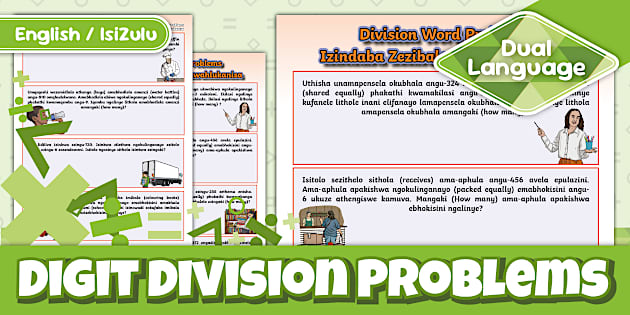 Grade 4 - Maths – Term 2 - 3-Digit Division Problems - Activity Sheet ...