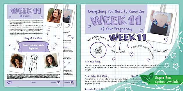 Everything You Need to Know for Week 11 of Your Pregnancy