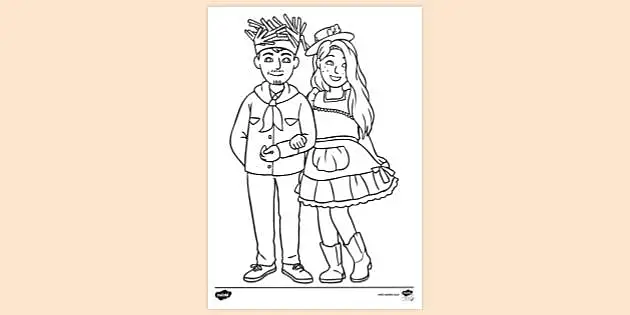 Desenhos para colorir, desenhar e pintar : Roupa de menina para