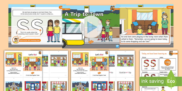 'h, b, f, l, ll, ss' Lesson Pack - Level 2 Week 5 Lesson 5