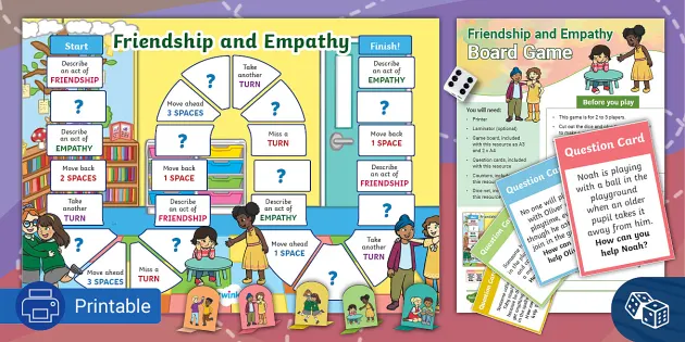 Empathy Puzzle Piece Card