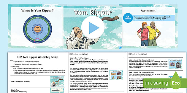 Yom Kippur Assembly | Judaism and RE | Teaching Resources